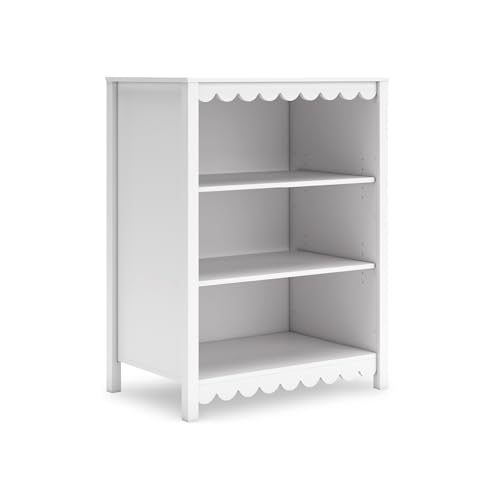 Signature Design by Ashley Hallityn Modern Freestanding 3-Tier Bookcase with 2 Adjustable Shelves...
