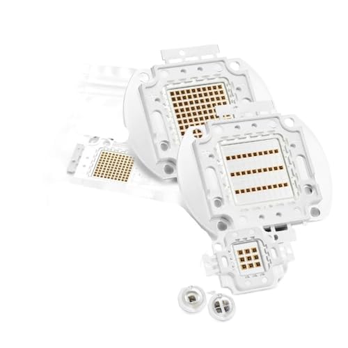 Chip LED 940nm de alta potencia y 5W para lamparas de emision infrarroja, 10 unidades