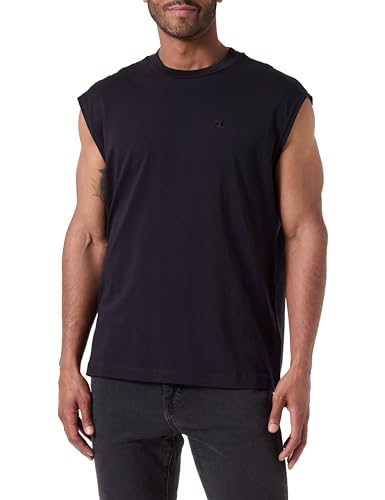 Champion Herren Legacy Icons Tonal C-Logo Tank S/L Crewneck T-Shirt,...