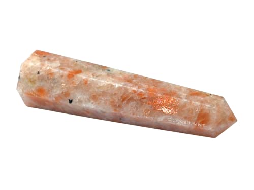 Image of Certified Sunstone Crystal Tower Obelisk Point for Chakra