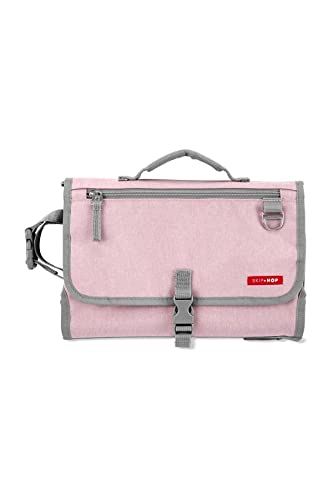 Image of Skip Hop Portable Baby Changing Pad, Pronto, Pink Heather