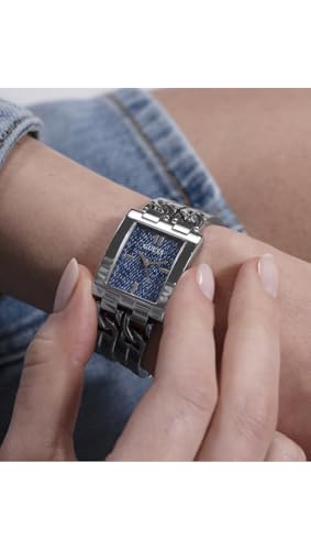 Image of Guess GT Mod ID 24 mm Blue Dial Women Analog Watch- GW0807L1