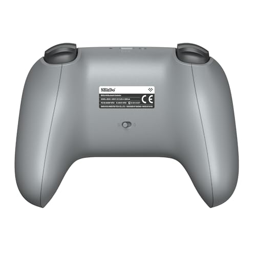 Image of 8BitDo 64 Bluetooth Controller for Analogue 3D, Switch, Switch 2, Windows, and Android (Grey)