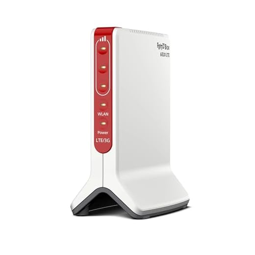 FRITZ!Box 6820 LTE (LTE (4G) und UMTS (3G), WLAN N bis 450 MBit/s, 1 x Gigabit-LAN, geeignet für Deutschland)