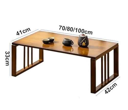 Table basse pliante en bambou : fini l'encombrement dans la chambre - 4