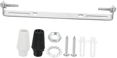 Ceiling Light Plate Kit Set Light Fixture Mounting MLK Plate Steel 155mm 1