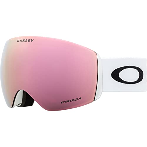 Oakley Maschera da sci Flight Deck Prizm, matte white-prizm sage gold