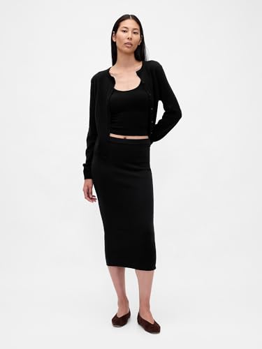 Image of Gap Women's Cashsoft Cropped Cardigan