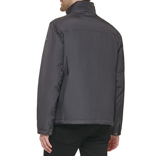 Image of Calvin Klein Men's Stand Collar Poly Jacket