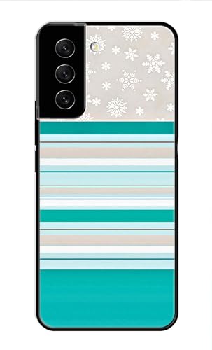 Image of Metal TPU Printed Back Cover for Samsung Galaxy S21 FE 5G (Stars and Lines) 360 Degree Protection | Camera Protection -25092024(AR)