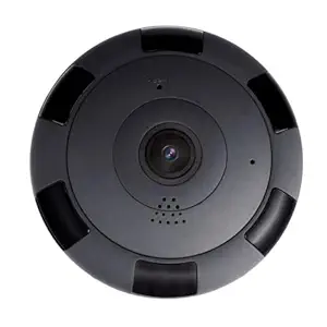MAYUMI 360 Degree Fish Eye Two Way Communication, Motion Detection CCTV Camera for Home, Office Use (HD Black)