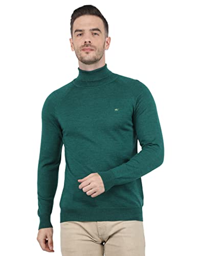 Image of Monte Carlo Men Wool High Neck Pullover Sweater