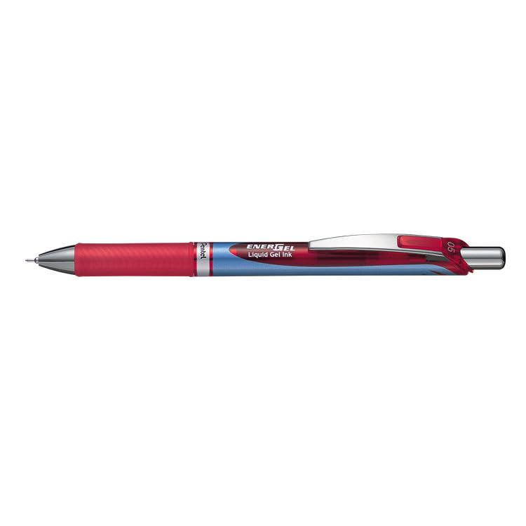 Bolígrafos Pentel Energel Xm Gel Rollerball Retráctil 0.5 mm Rojo miniatura 2