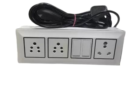 Modular extenstion board with CONA SWITCHES. 3 Socket Extension Boards (White, 4 m)-image-31