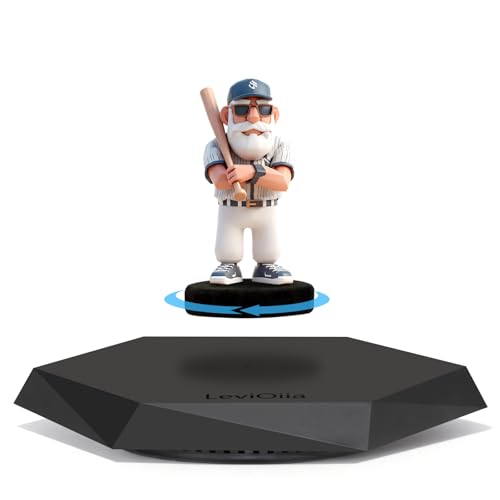 LeviOiia Levitating Display Stand Magnetic Levitation for Collectibles and Model Cars Floating Display for Toys and Figures Hovering Platform Maglev Rotating Levitator and Holder