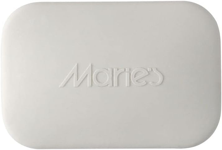 Marie's Borrador rectángulo blanco Borradores coloridos sin manchas perfectos para borrar todo, desde grafito afilado hasta carbón grueso