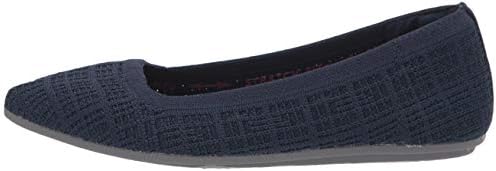 Skechers Women's Cleo Point Ballet Flat, Navy, 7.5 | Image 7