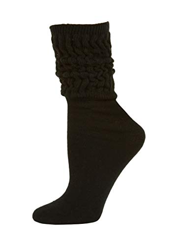 Image of The Branch Eloise Women's Cotton Slouch Socks, Woman's Knee High Boot Socks