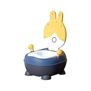 JYDZSW Kids Potty Kind Potty Training Stoel Kinderen Training Toiletbril Met Handvat Gemakkelijk Te Schoon Voor Jongens…