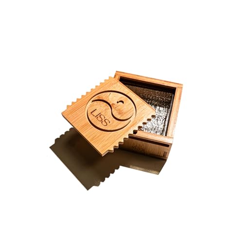 image for Living in Sunshine Surf Wax Box Insulated, Bamboo Holder with Insulate