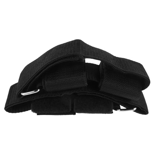 HANABASS 1 Par Correas de Mancuernas de Tobillo Correas de Peso Accesorio de extensión de Equipo de Ejercicio para Levantar mancuerna para Black