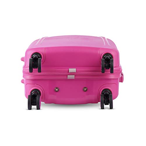 Image of Giordano Polycarbonate Hardsided Cabin Luggage (20 inch / Burgundy)