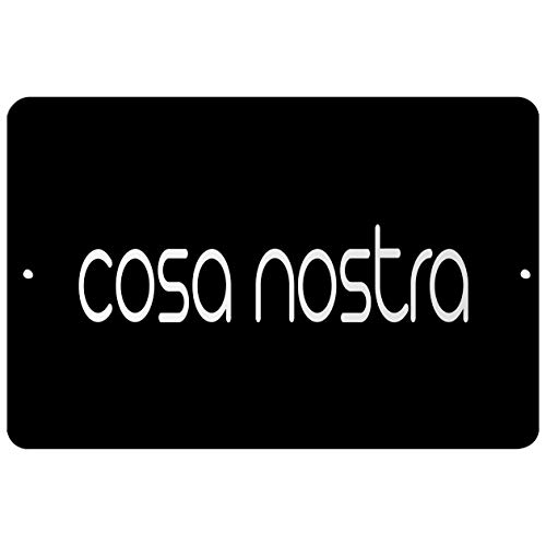 Makoroni - COSA Nostra - Street Sign 12