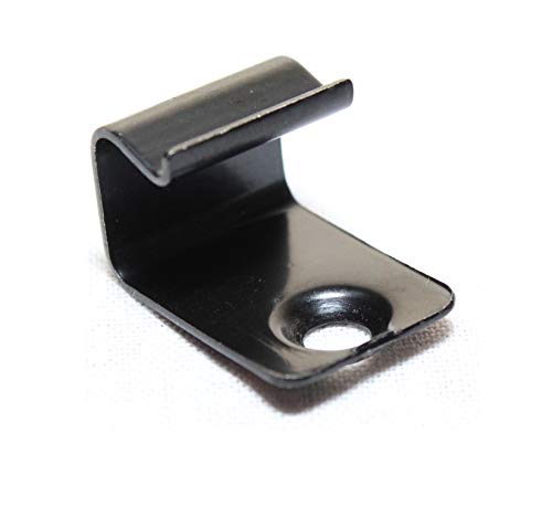 Deck Clips Pack of 12 | Grooved Decking Clips and Deck Screws | Deck Starter Clips for Composite Deck Boards | Universal Starter Deck Clips with Decking Screws