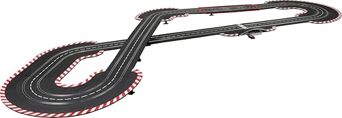 Image of Carrera 23639 Digital 124 Super Showdown Slot Car Race Track Set, 1:24 Scale, 26.25-Feet Long, Includes Wireless Controllers