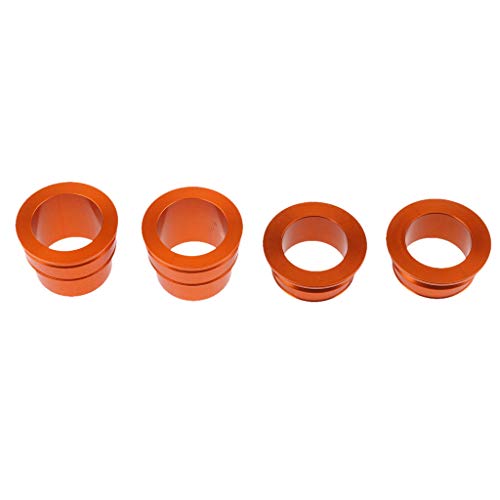 Espaçadores de cubo de roda dianteira dianteira de alumínio tipo lingote Homyl CNC para XCF XCW EXC