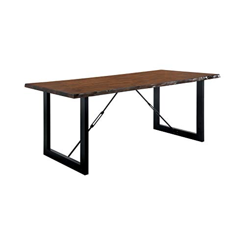 247Shopathome Tessie 7-Piece Dining Set, Walnut #TOP1