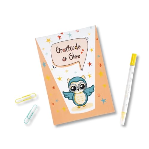 Image of Gratitude & Glee A5 Daily Gratitude Pad for Kids, 40 Pages