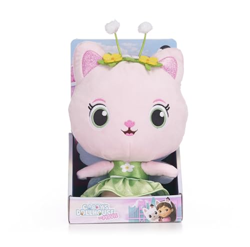 Posh Paws Gabby's Maison de poupée 50103 25 cm, peluche douce, personnage de Kitty Fairy, rose