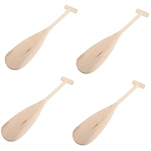 Milisten 4 Stück Holz Kanu Paddel