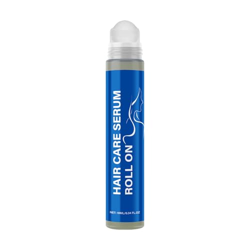 Aceite para el cabello | Aceite nutritivo y volumétrico rodillo | Rodillo no graso portátil 10 ml cuidado del cabello para mujeres hombres daños en el cabello viajes salón