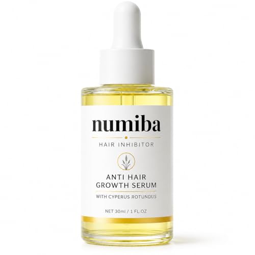 Numiba Hair Inhibitor Gentle After Shave and Waxing Care for Women and Men Face and Body Skin Care for Legs Arms Underarms Bikini Line 10ml