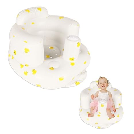 Image of Baby Sitting Support Seat - Soft Portable Infant Sofa Chair with Backrest for Bath, Floor, Travel & Sitting Training.