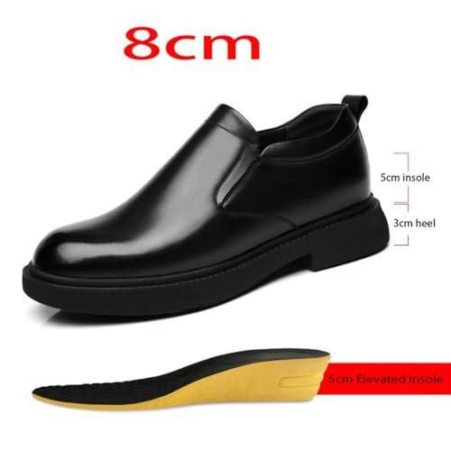 Men's Height Increasing Elevator Oxford Slip-On Formal Dress Shoes Leather Heighten Shoes for Men2