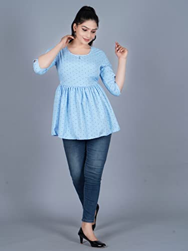 Image of Women's Rayon Anarkali Regular Fit Top