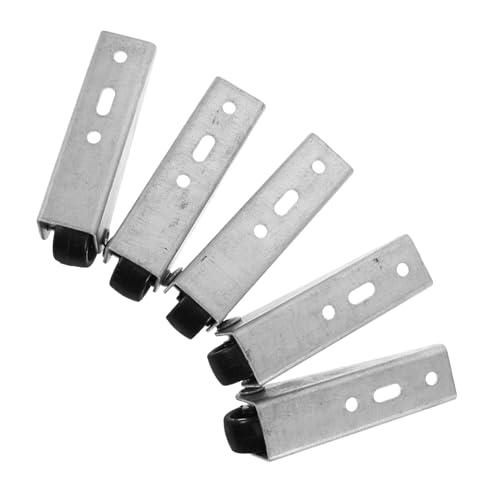 ULTECHNOVO 5pcs Wheel for Furniture Replacement Caster Wheels Four Lockable Swivel Caster