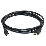 dragon trading® - cavo hdmi compatibile con videocamere handycam legria hf, placcato oro, alta definizione