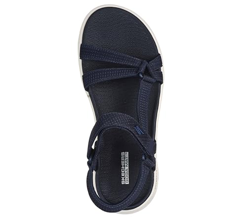 Image of SKECHERS Women's GO Walk Flex Sandal - Illuminate Hands Free Slip-ins Fisherman