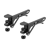 OUGIC Desk Extender Clamp for DIY Custom Wooden Desk Extender Board (Board not Included), Punch-Free Clamp on (2 Packs)