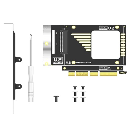 Solución al cuello de botella con tarjeta PCIe 5.0 a U.2 SFF 8639 de 128 GB/s NVMe
