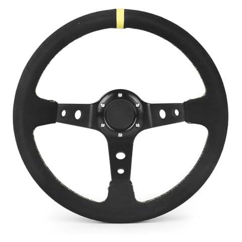 Dyno Racing 14 Inch Suede Steering Wheel Cover