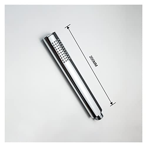 Pomme de douche à main en laiton chromé et son support fixe design