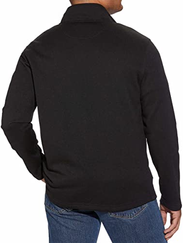 IZOD Mens Midweight Quarter Zip Fleece Pullover2
