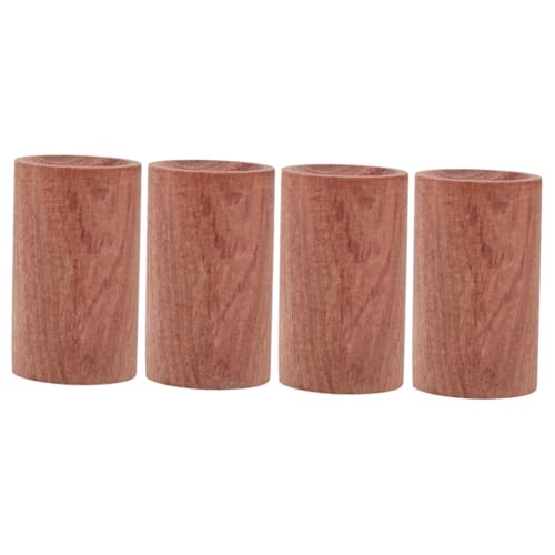 Incensario de madera elegante DECHOUS 4 piezas miniatura 1