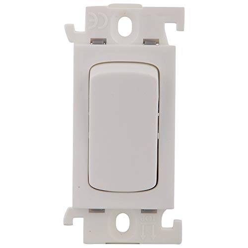 Image of Legrand Mylinc 6A 1 Way DIP Switch 675501 (White) Pack of 20