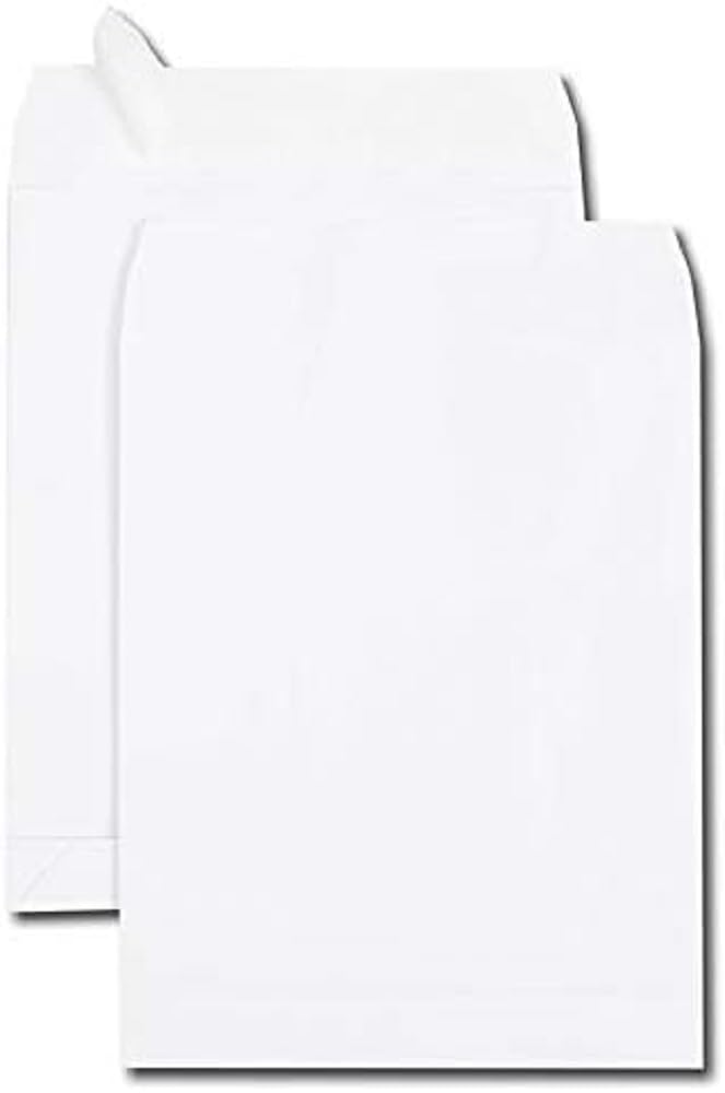 GPV Pack of 50 Kraft Envelopes Self-Adhesive 30 °C4 229x324 mm G White